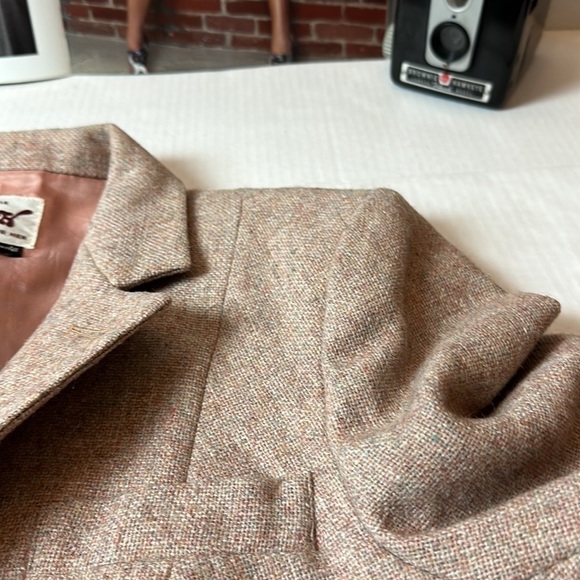 LUI pour Elle HFH him for her Vintage tweed blazer - Picture 9 of 13